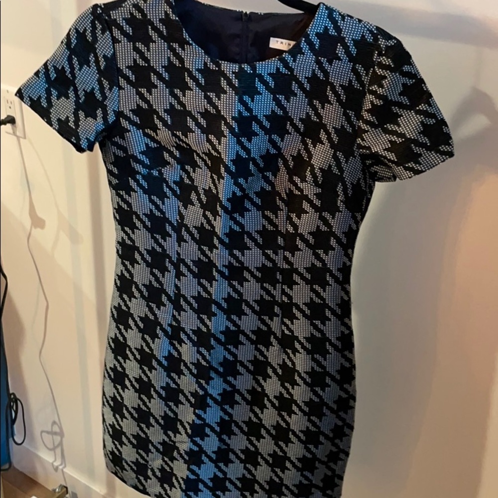 Trina Turk Houndstooth dress